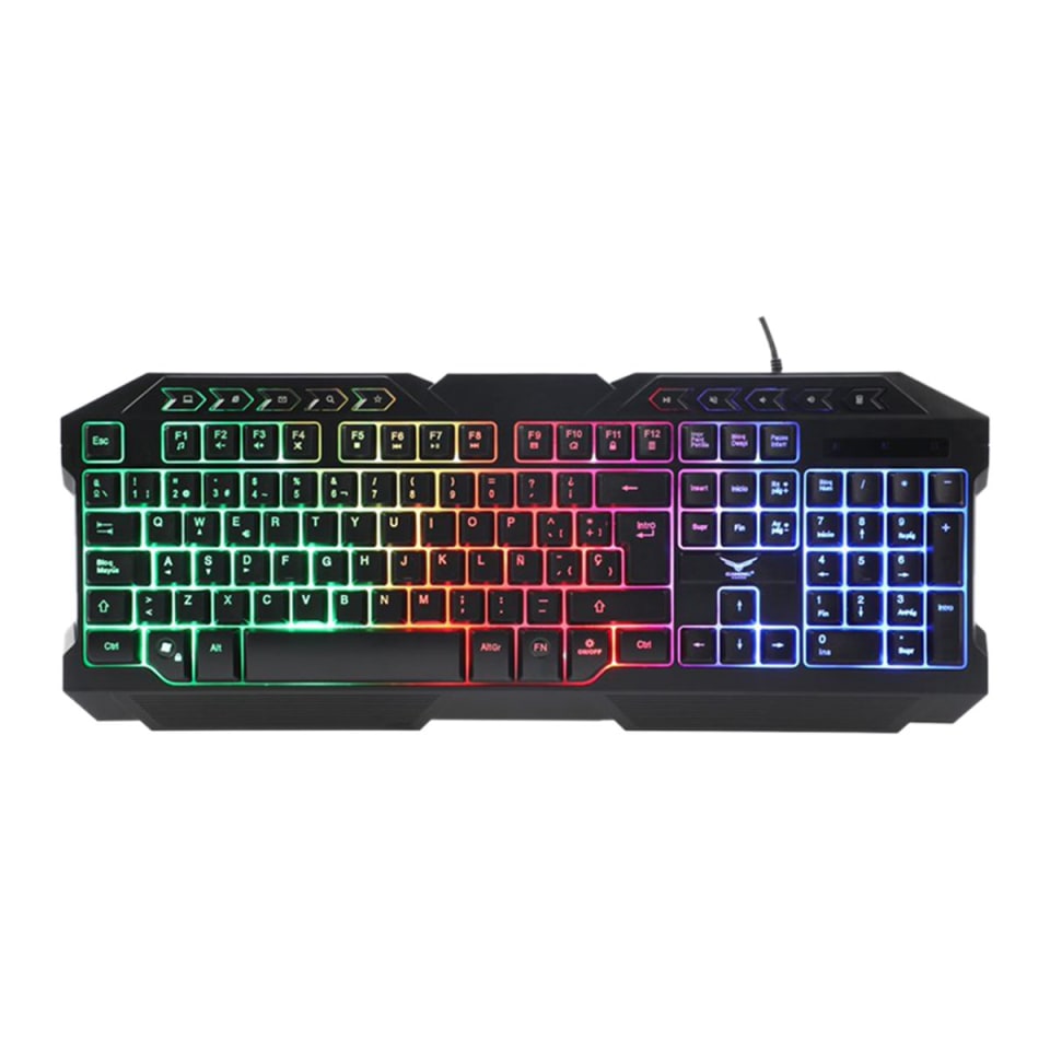 TECLADO NACEB GAMER "THE BEAST" (MEMBRANA)
