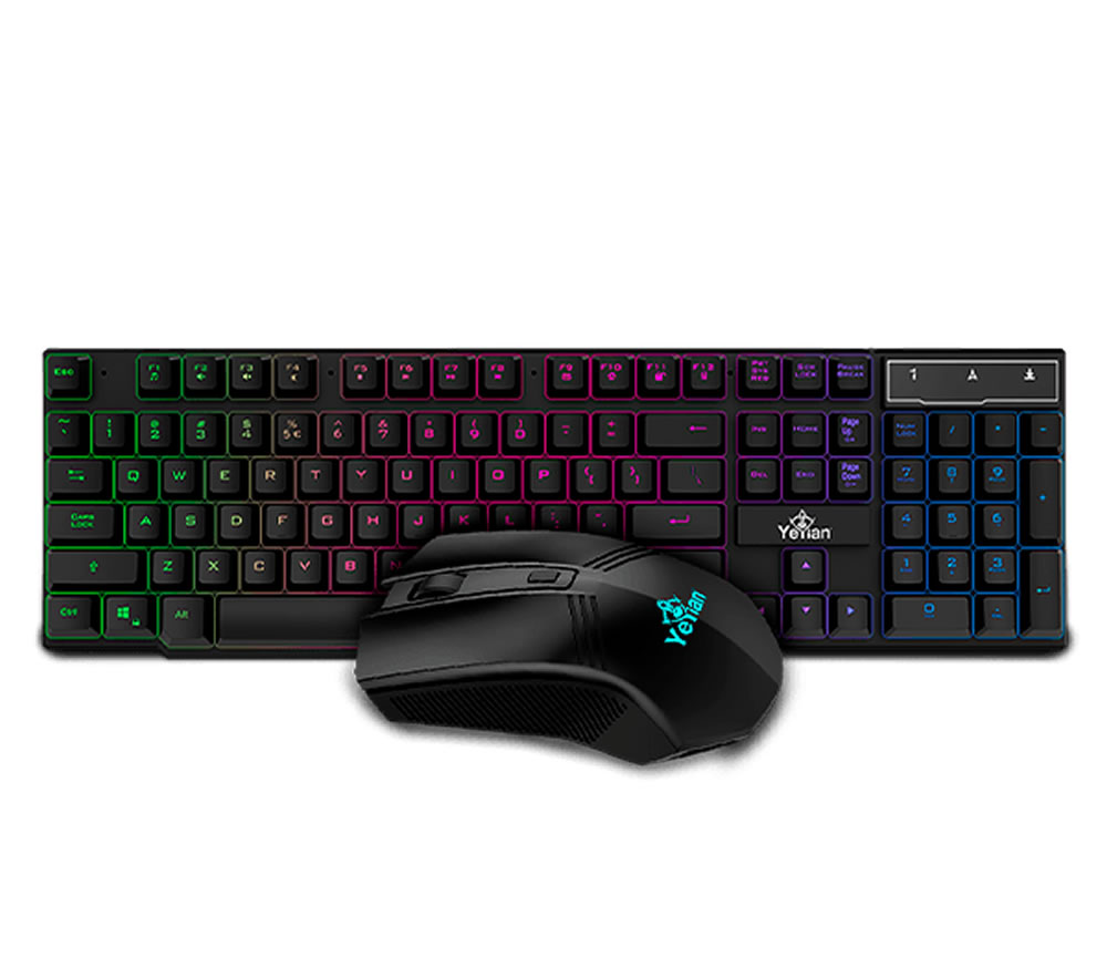 KIT YEYIAN GAMER TECLADO Y MOUSE PHOENIX 2000