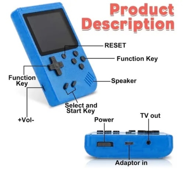 VIDEO JUEGO SUPER GAME BOX 800 JUEGOS