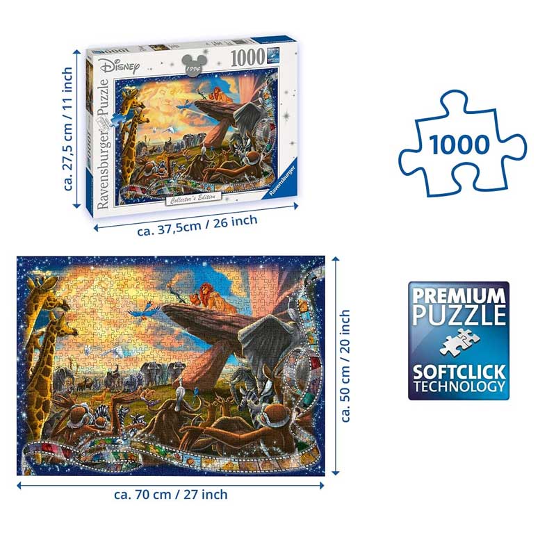 Ravensburger Rompecabezas 1000 El Rey León