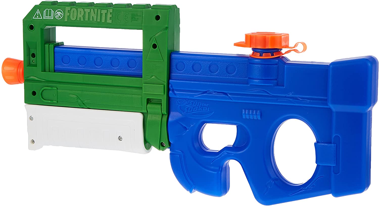 Nerf Super Soaker Lanzador de Agua Fortnite Compact SMG