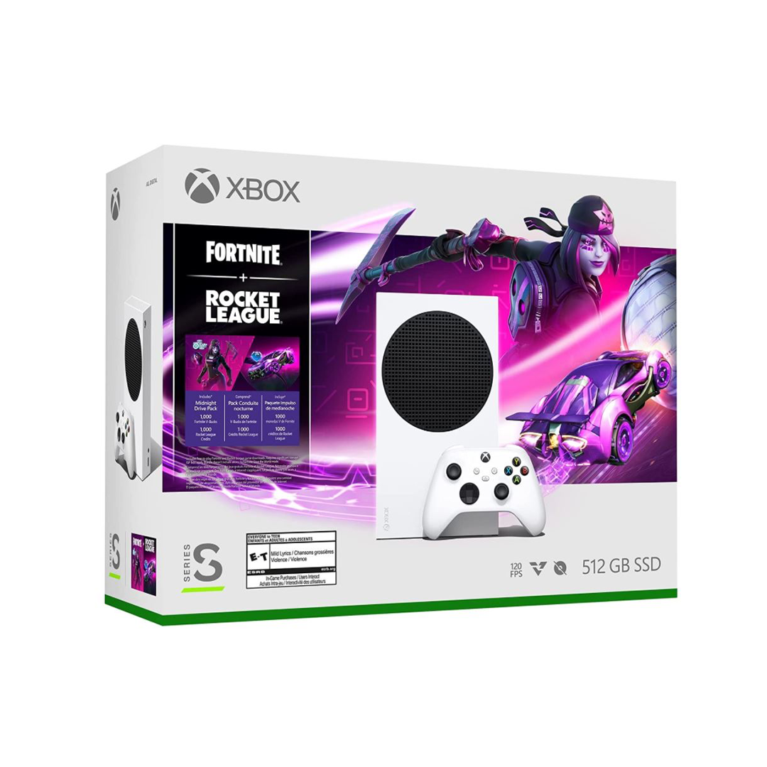 Xbox Series S 512gb Ssd Fornite + Rocket League