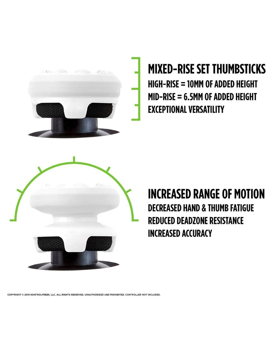 Kontrol Freek FPS Freek Galaxy White PS5 PS4 