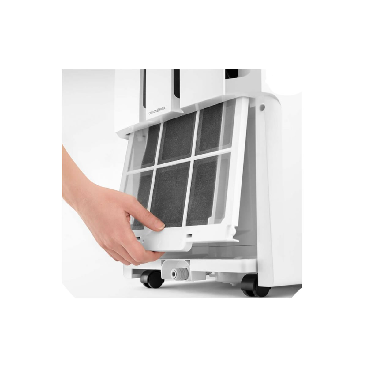 De Longhi Deshumidificador con Bomba de Extracción y Filtro de Carbón Activado DDX250PEF