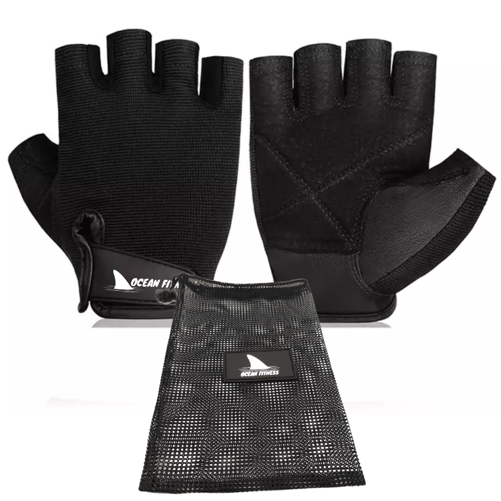 GUANTES PARA GYM CROSSFIT PESAS CALLERAS