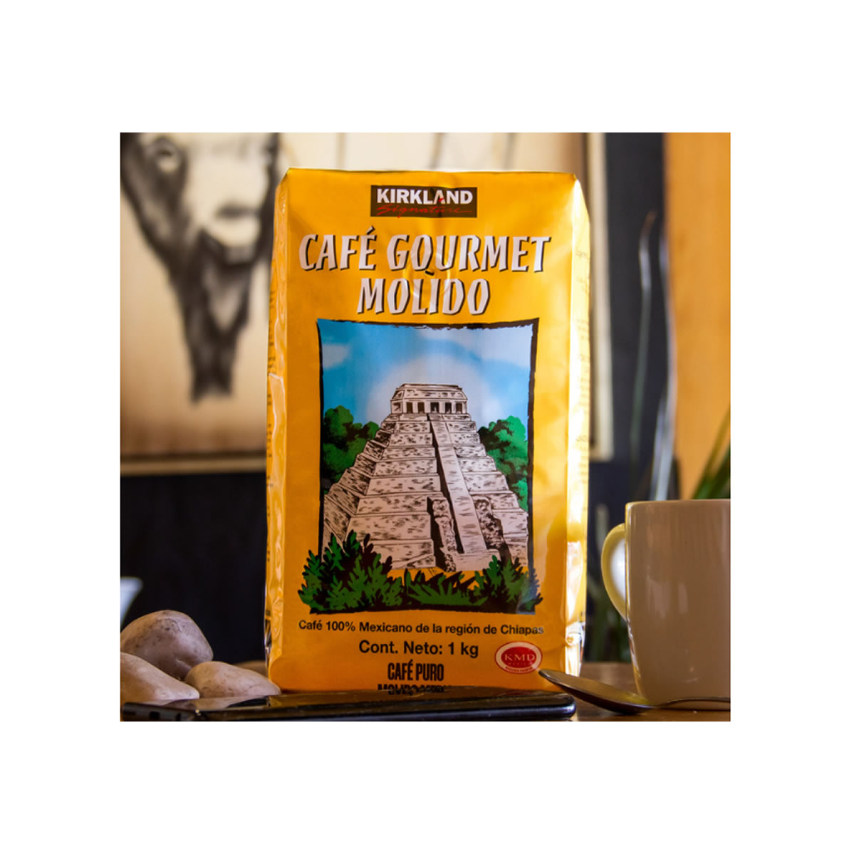 Kirkland Signature Café Molido de Chiapas 1 kg