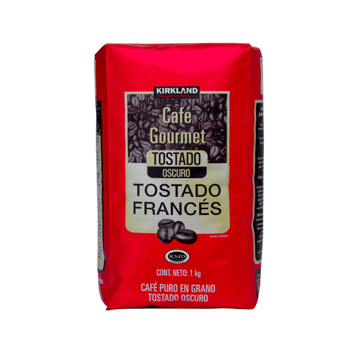 Kirkland Signature Café en Grano Gourmet Tostado Francés 1 kg