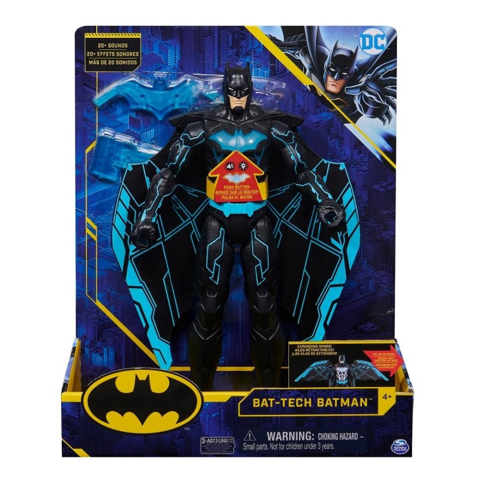 FIGURA DE ACCION BATMAN BAT-TECH