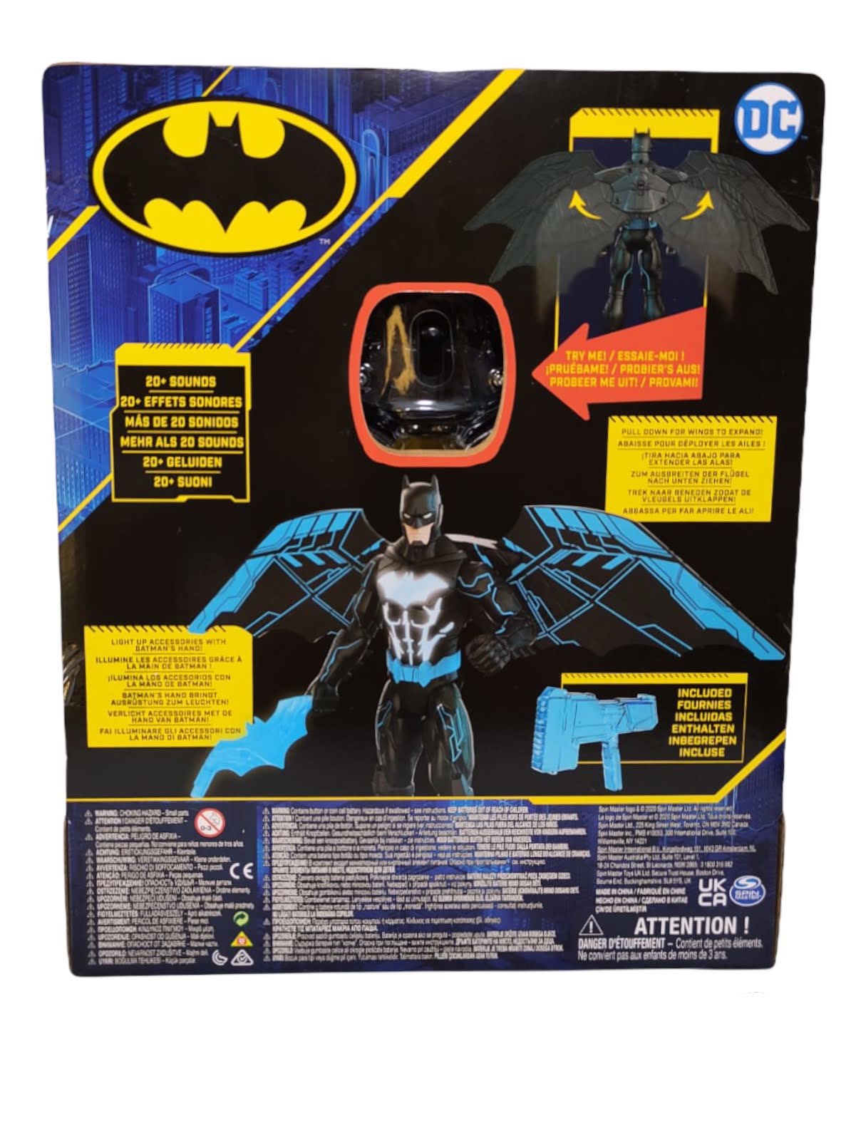 FIGURA DE ACCION BATMAN BAT-TECH