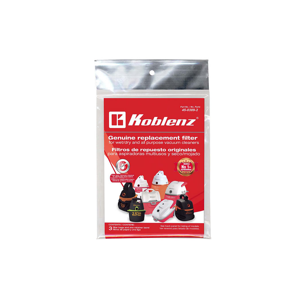 3 Filtros De Repuesto Originales Koblenz 45-0389-2 - Azul