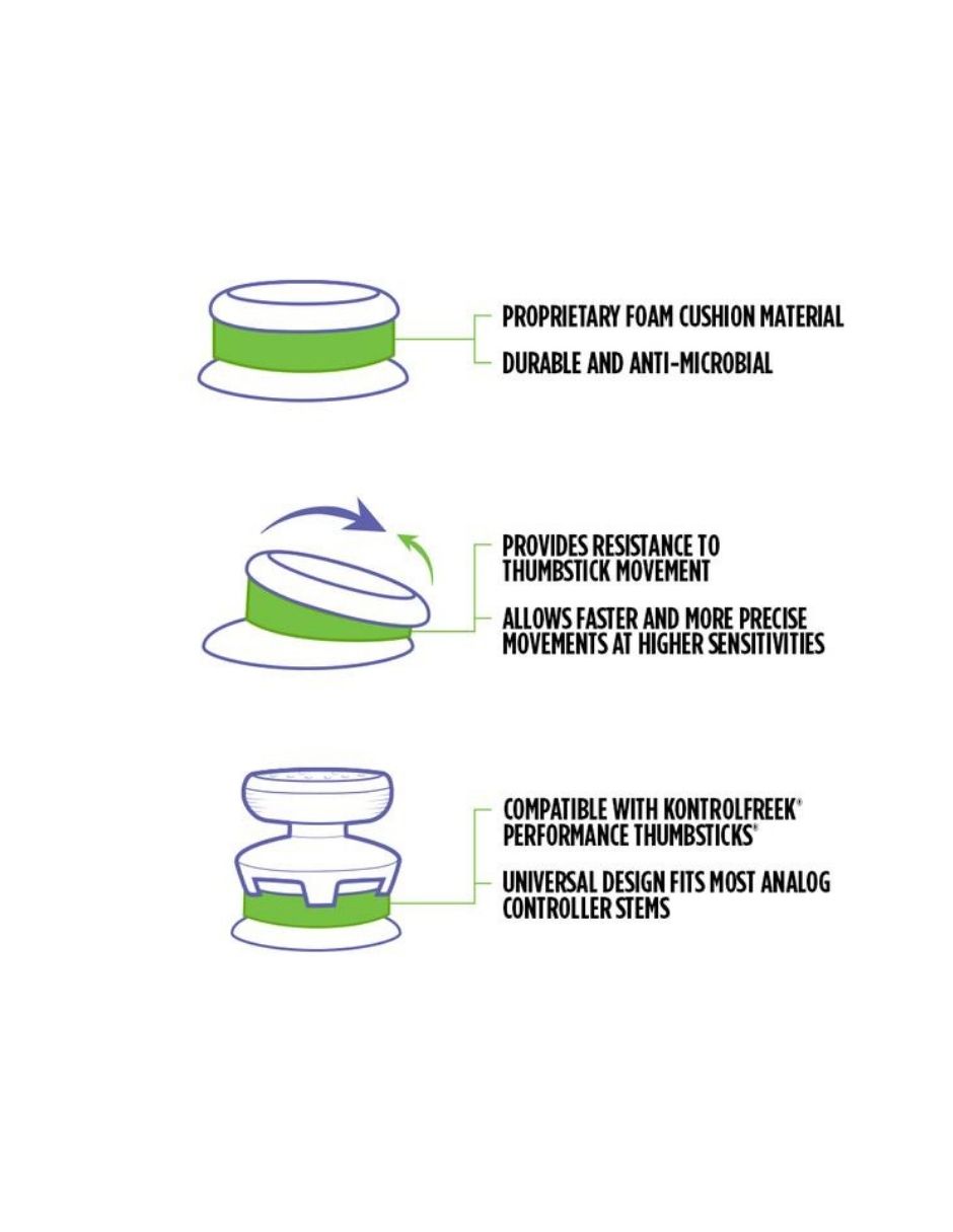 Kontrol Freek Precision Rings Mixed 6 Pack