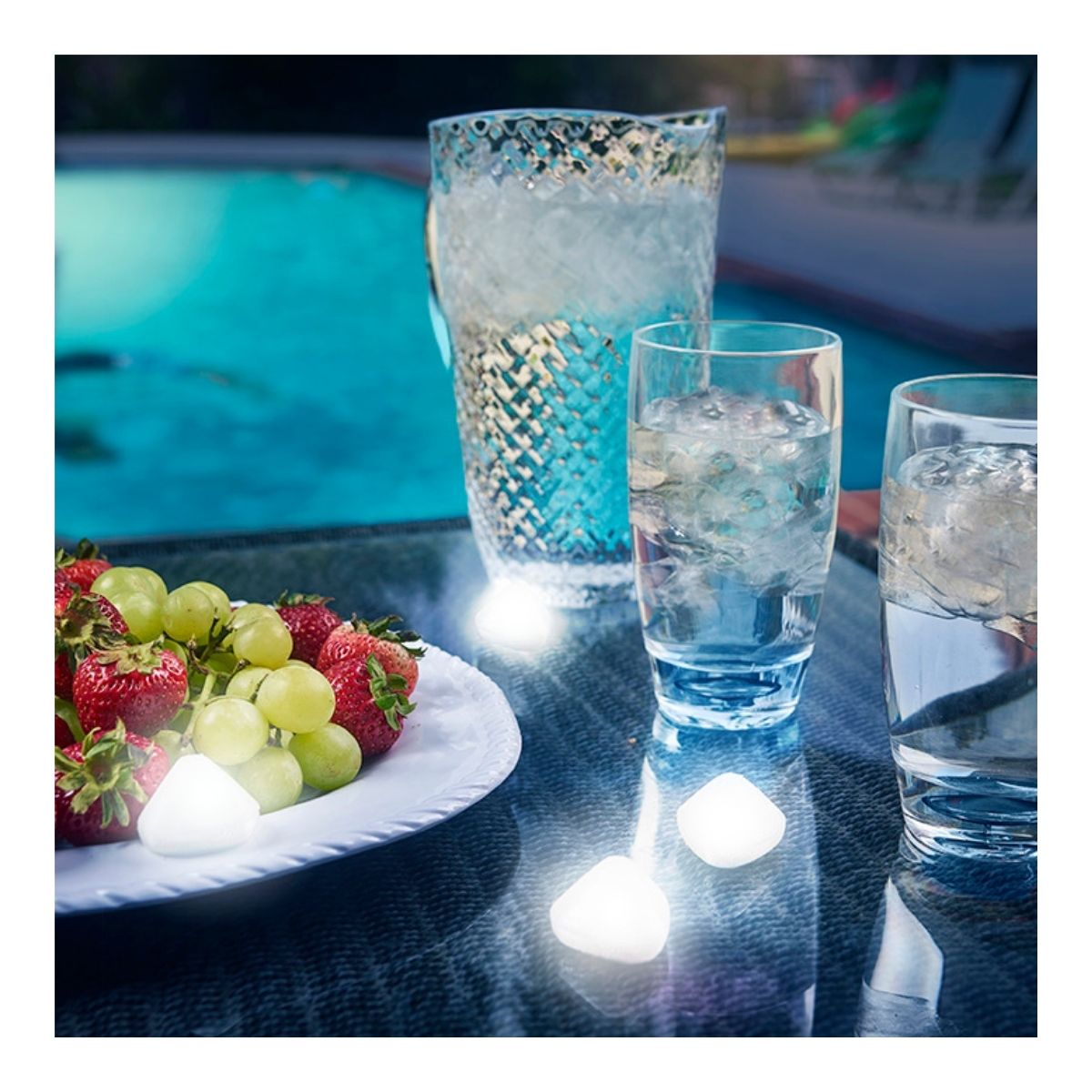 Hielera Eléctrica Portátil 6 Lts con luces blancas de regalo