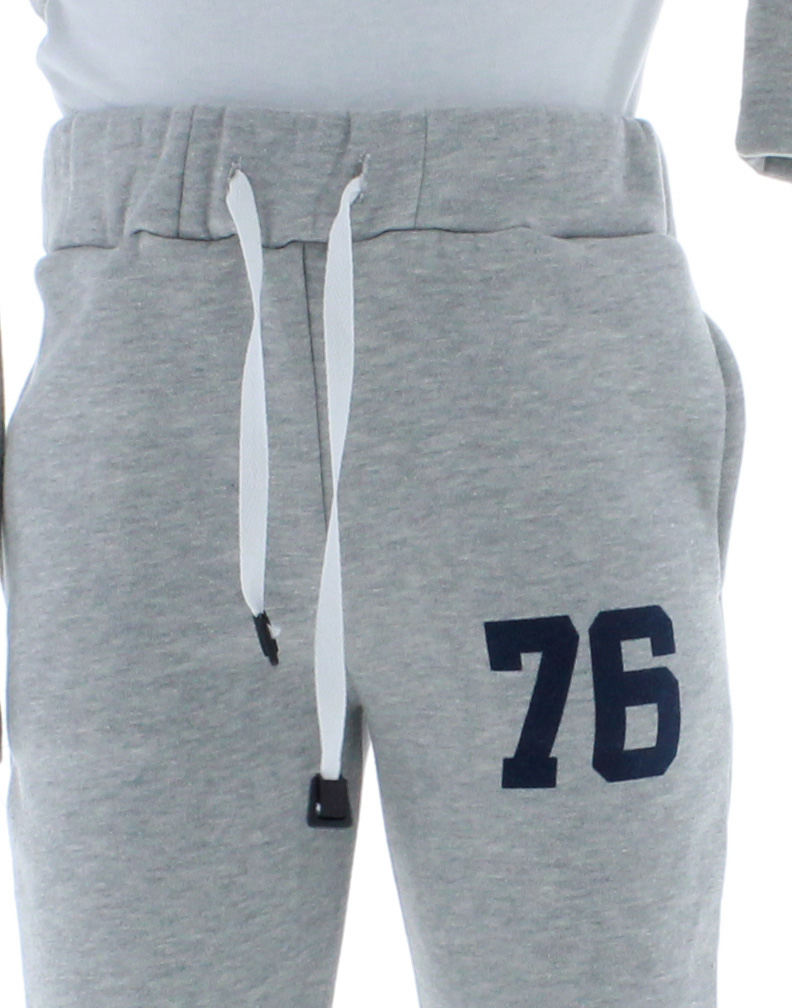 Conjunto Pants Niño Gris 2737 2 a 12 Años.