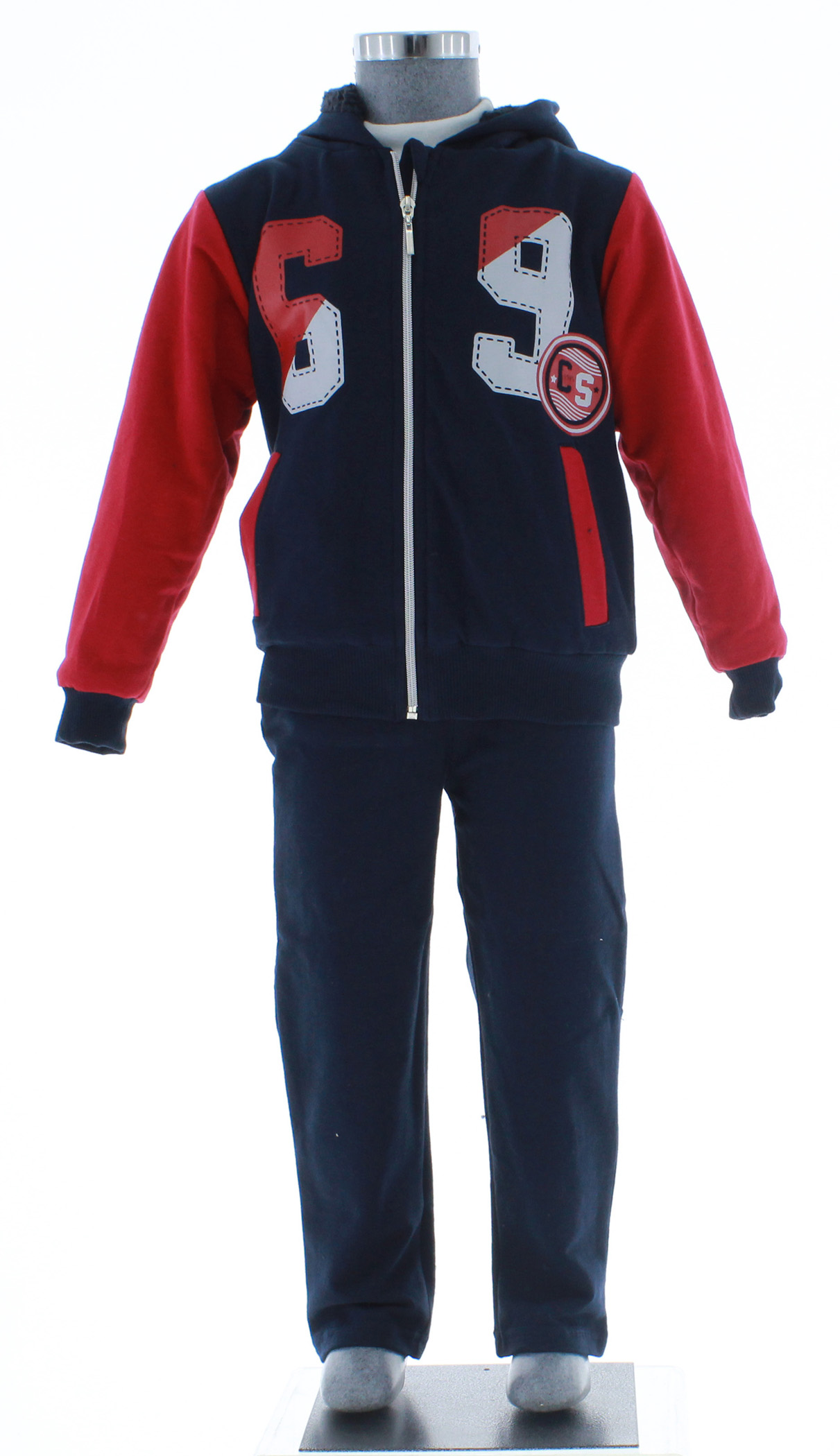 Conjunto Pants Niño Azul Marino 2739 2 a 16 Años..