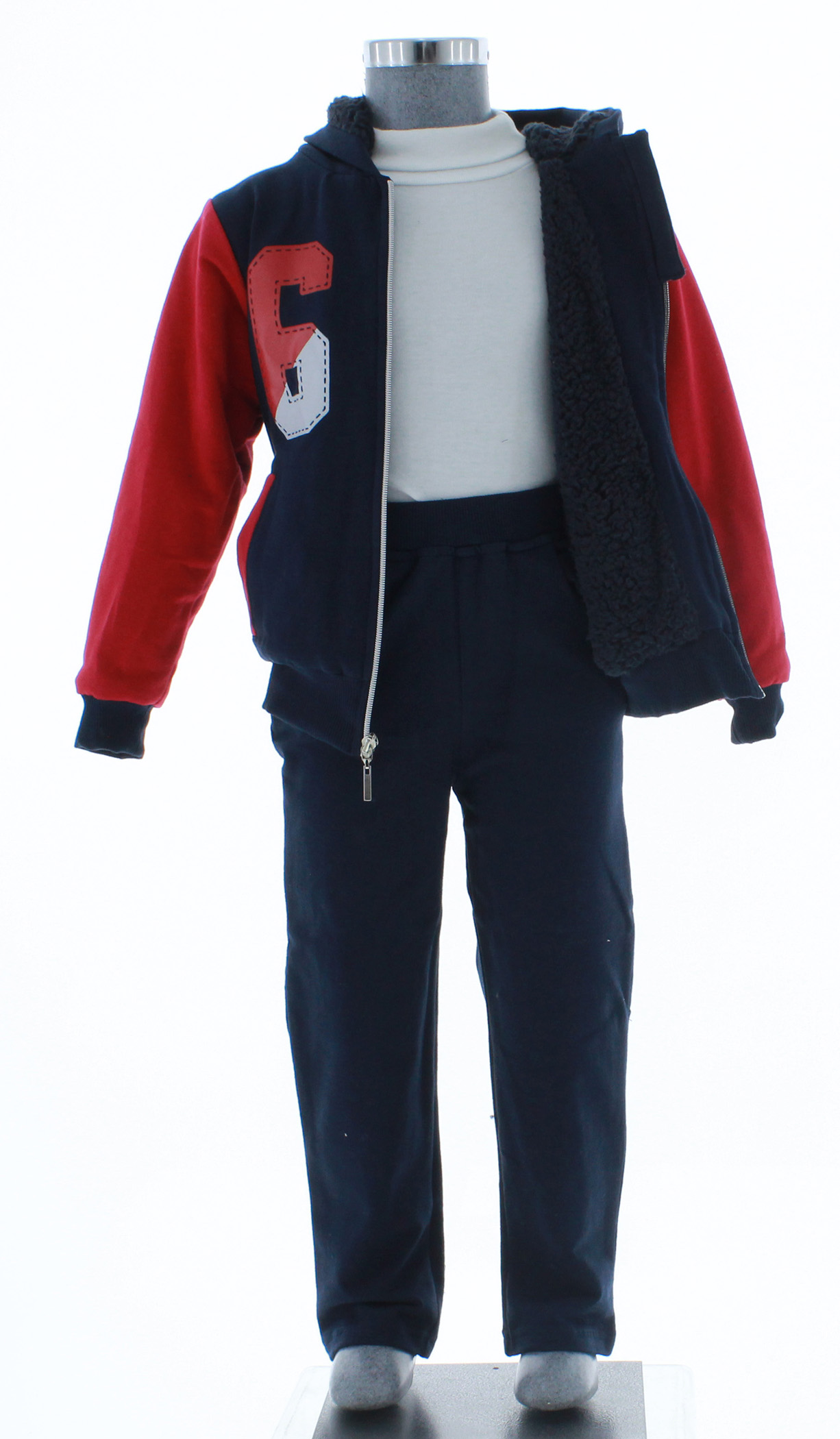 Conjunto Pants Niño Azul Marino 2739 2 a 16 Años..