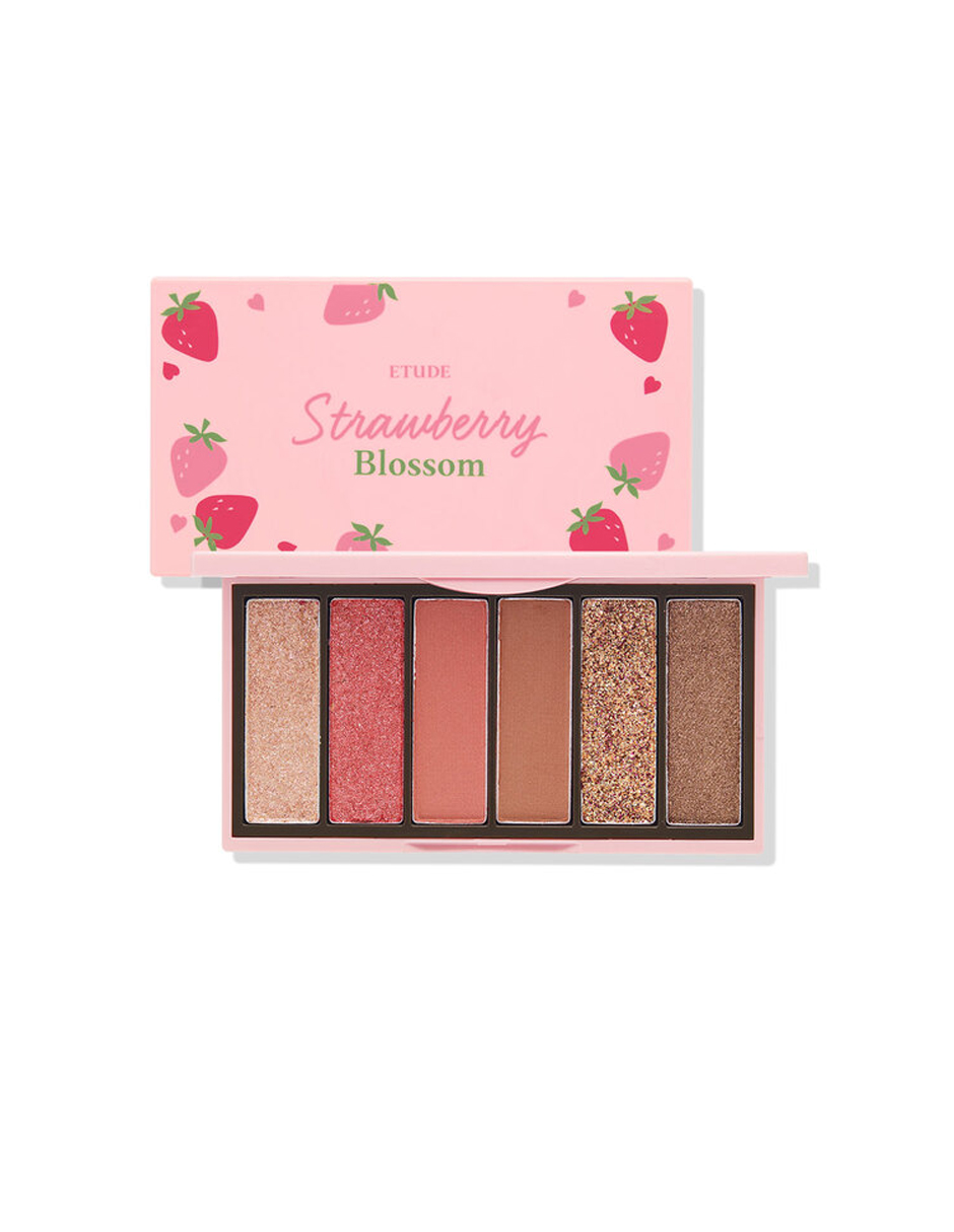 Mini Paleta Sombras Etude House Play Color Eyes Maquillaje Strawberry Blossom