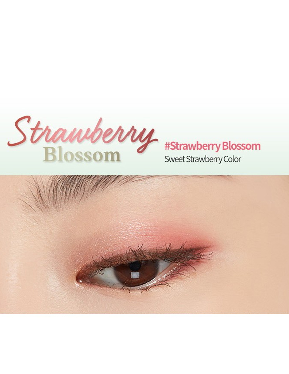 Mini Paleta Sombras Etude House Play Color Eyes Maquillaje Strawberry Blossom