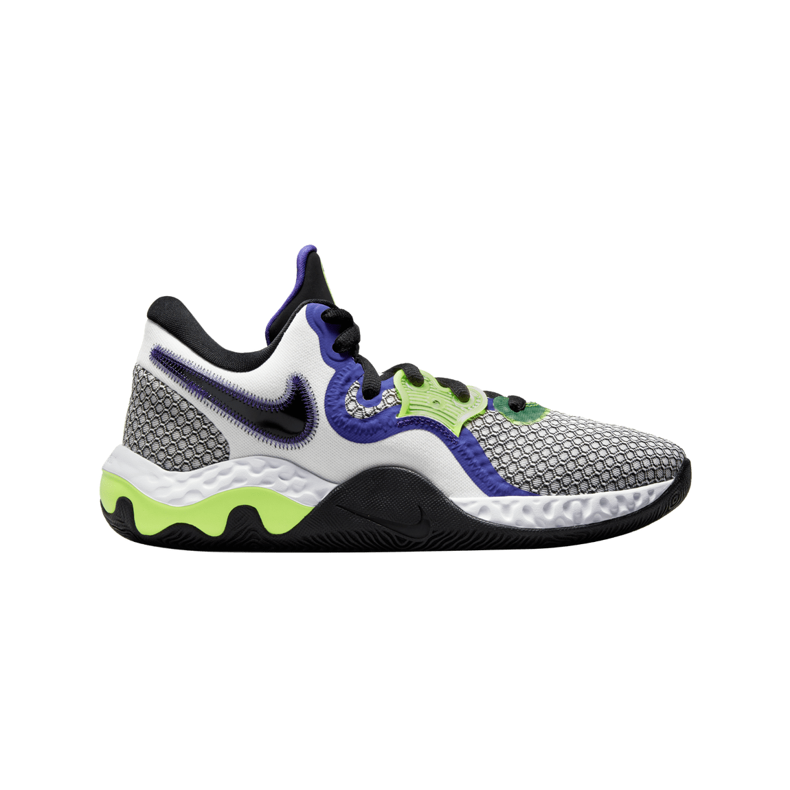 Tenis Nike Renew Elevate 2 Básquetbol Negro Azul CW3406-101