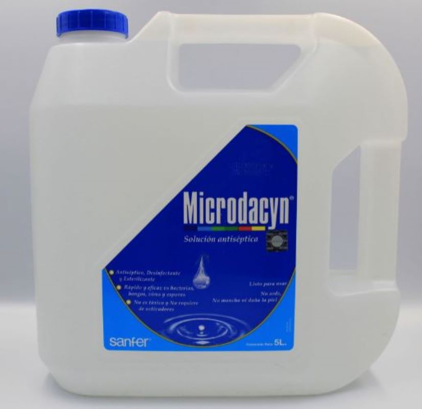 Solución Antiséptica Microdacyn 658955 5 litros 