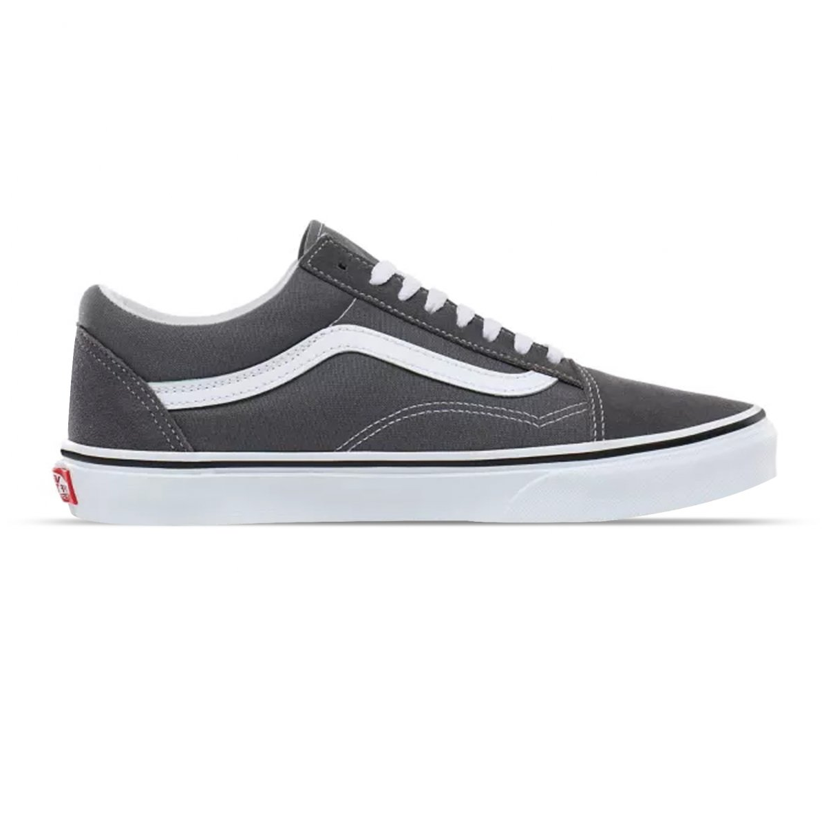 Tenis Vans Old Skool Gris Casual Tallas Del #22 a #24 Mujer 