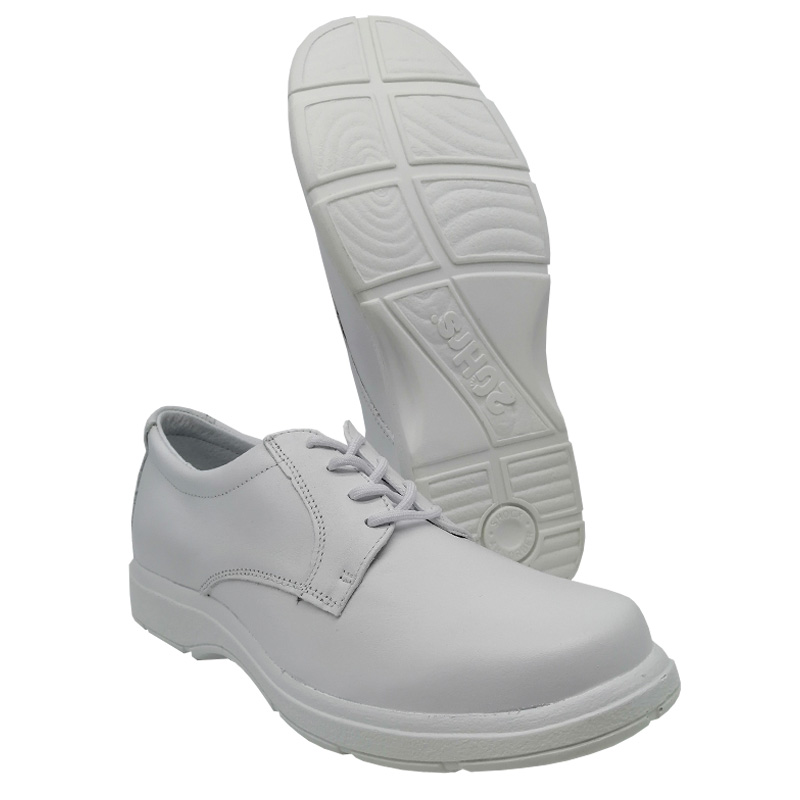 Zapato Enfermería 20hrs 206 Blanco Piel Hombre Enfermero Cómodo