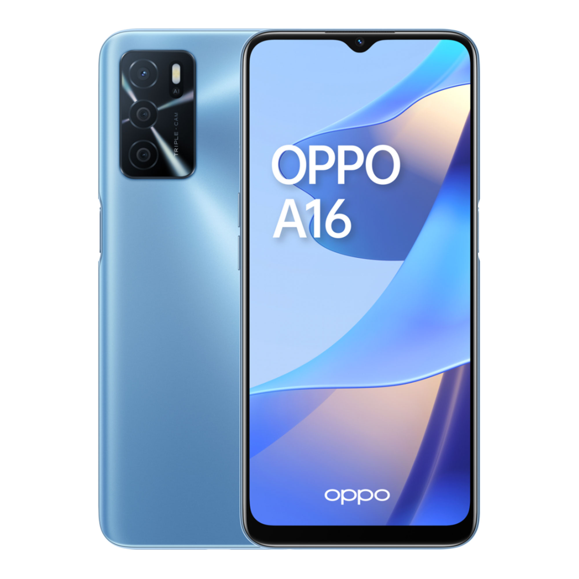 Celular Oppo A16 Liberado 4GB + 64GB Azul