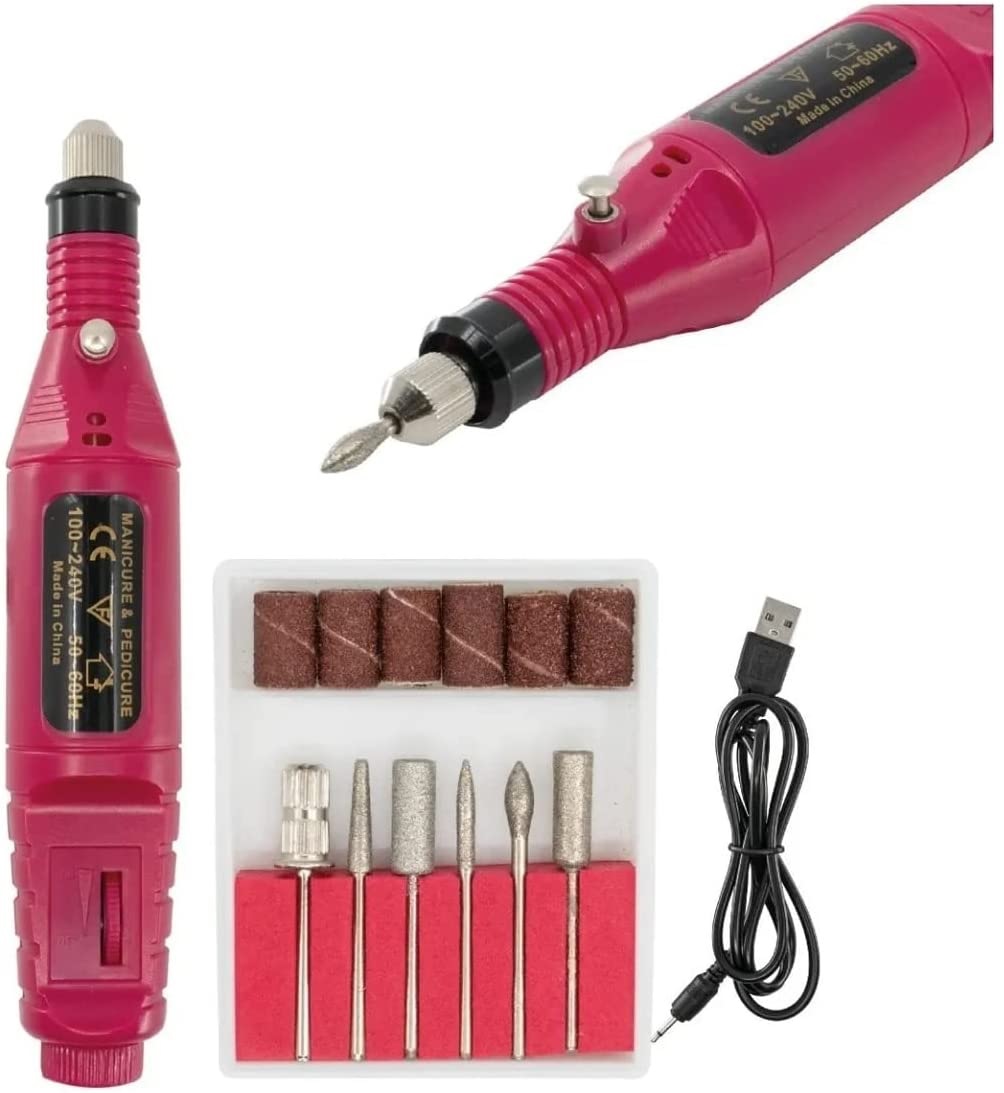 Pulidor esmeril eléctrico profesional para uñas 