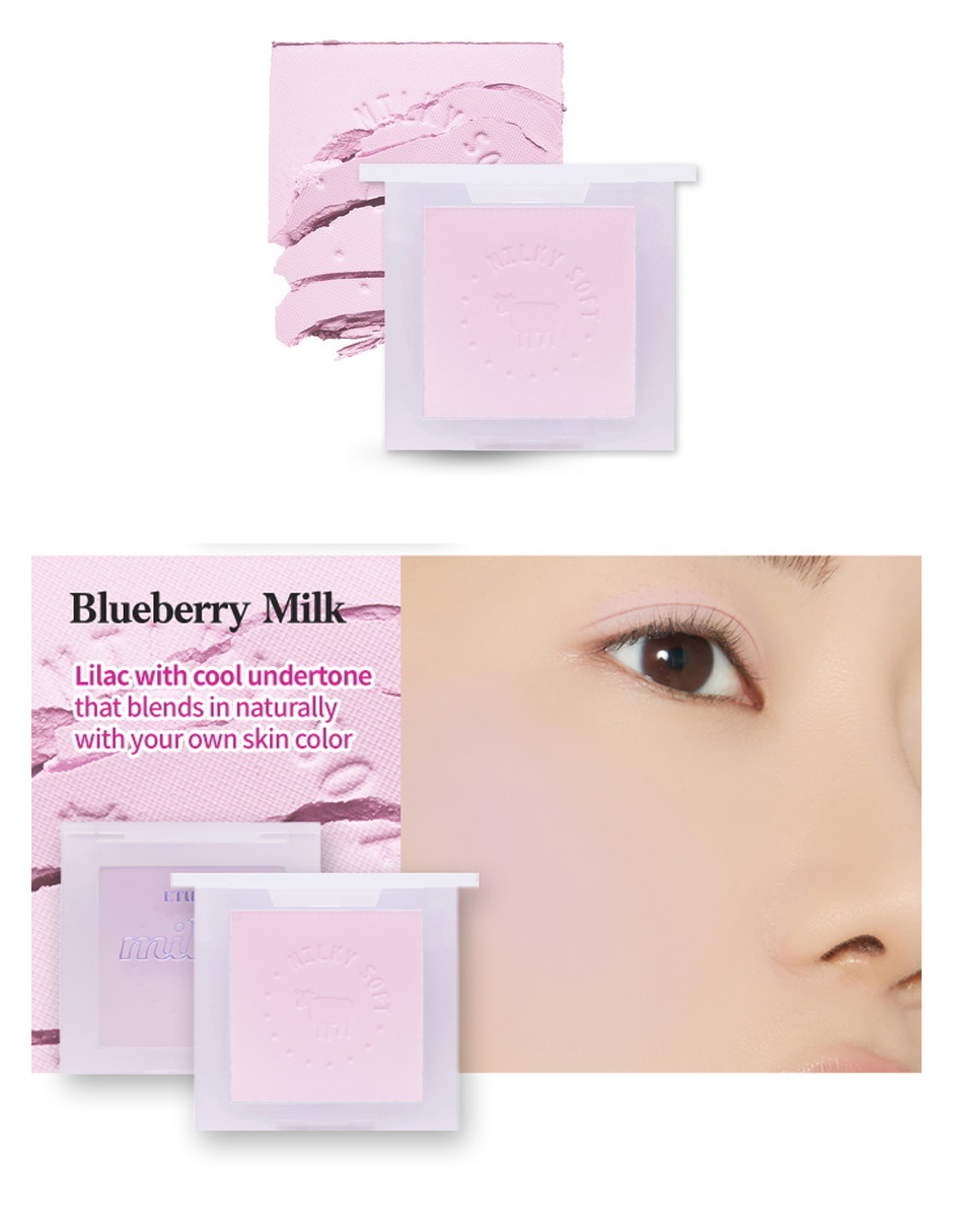 Rubor Blueberry Milk Etude House Maquillaje Mejillas