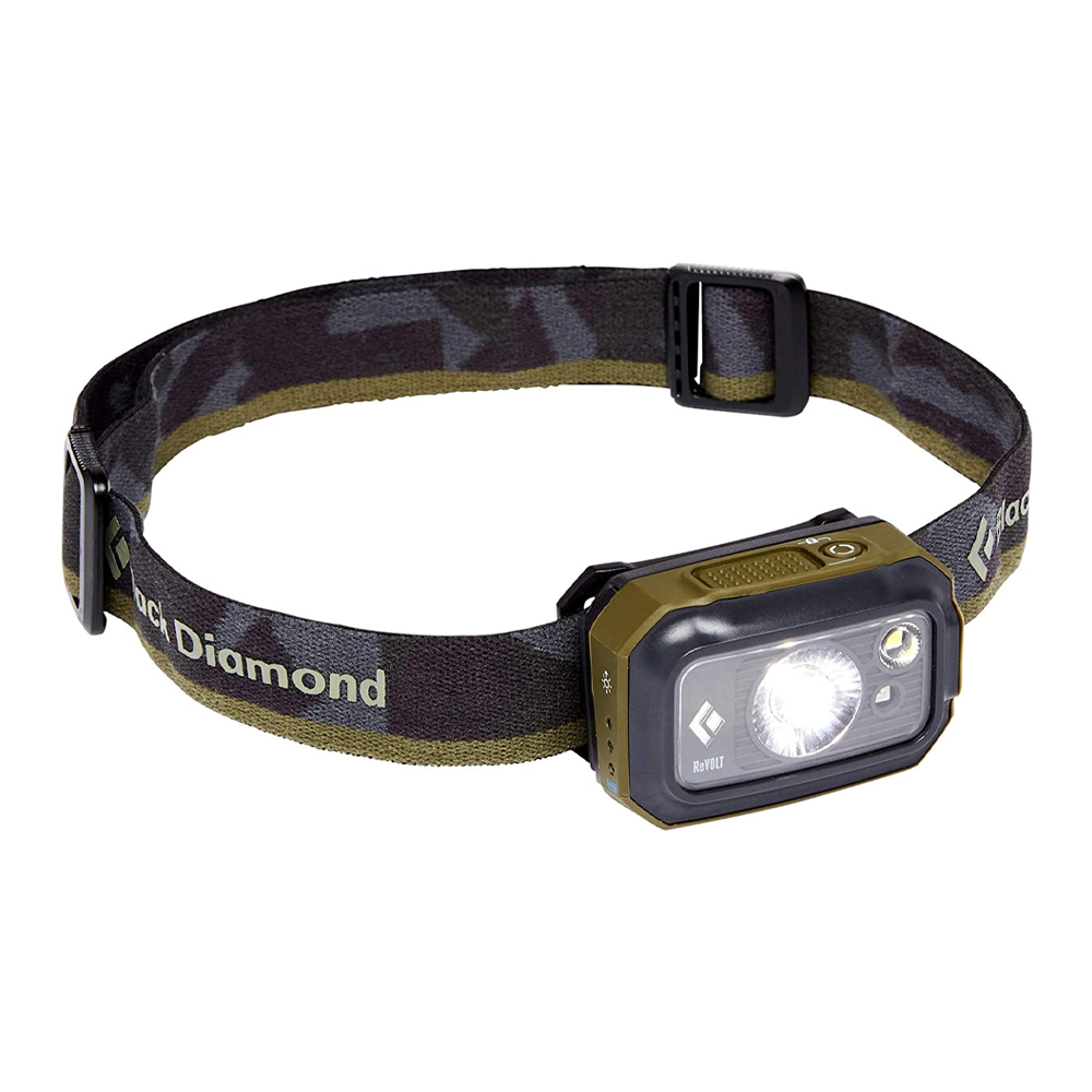  Black Diamond Equipment - Linterna frontal Revolt 350 - Oliva Oscuro