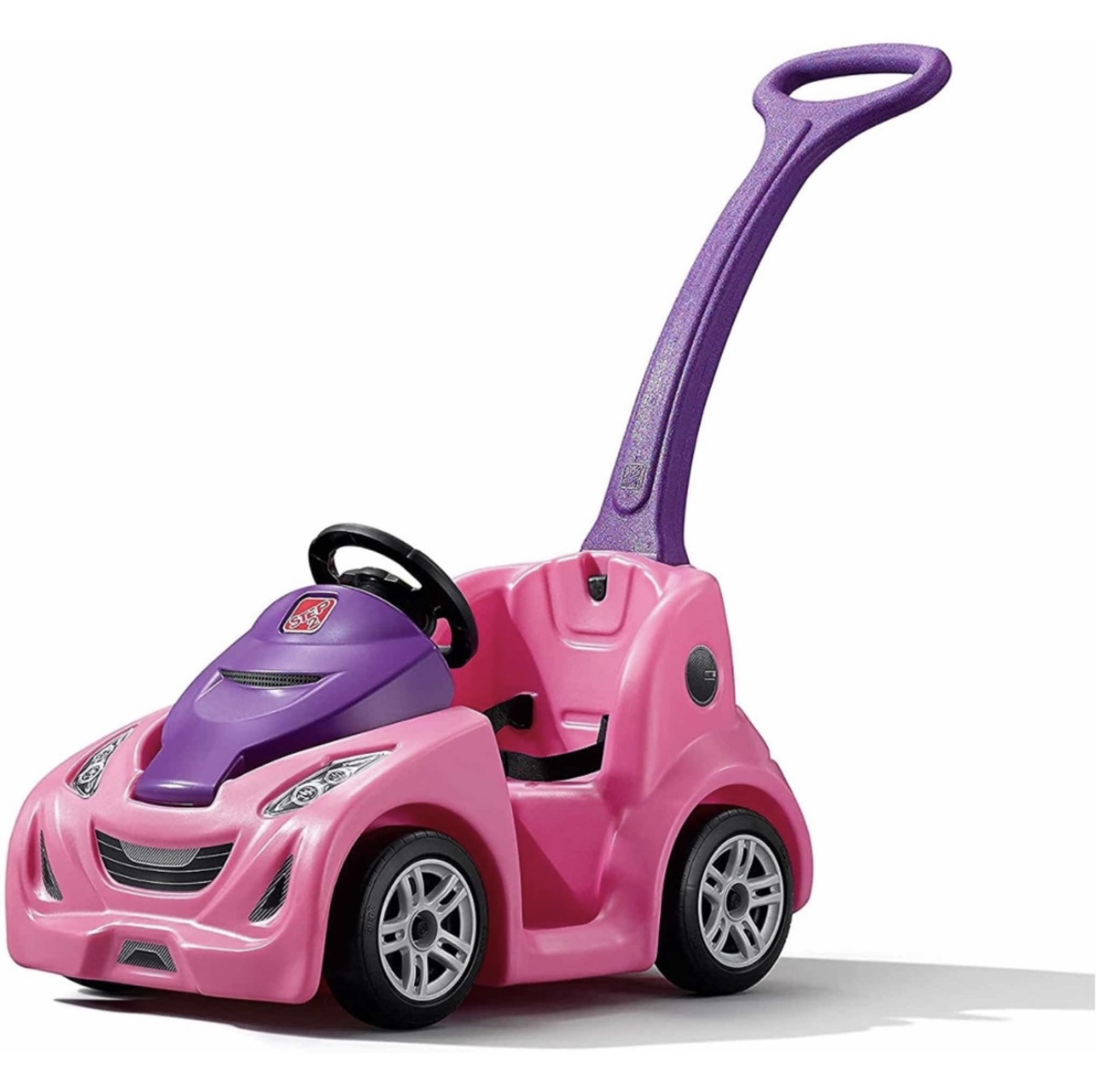 Montable Step2 Push Around Buggy Gt Rojo Y Rosa