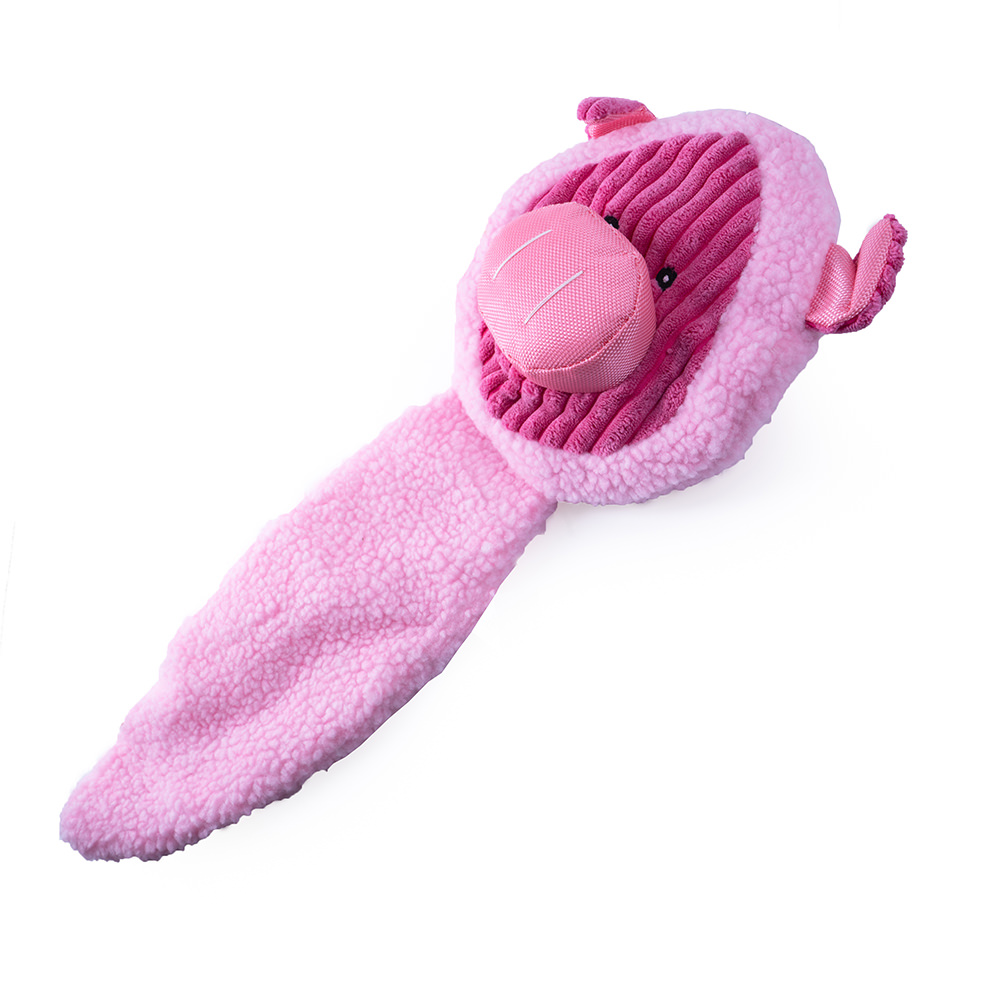 Juguete Para Perro Peluche De Cerdo Con Chillón