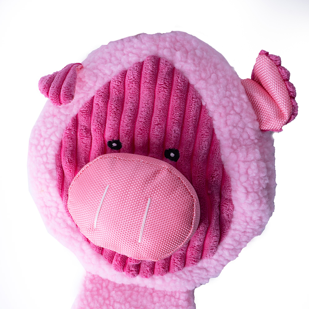 Juguete Para Perro Peluche De Cerdo Con Chillón