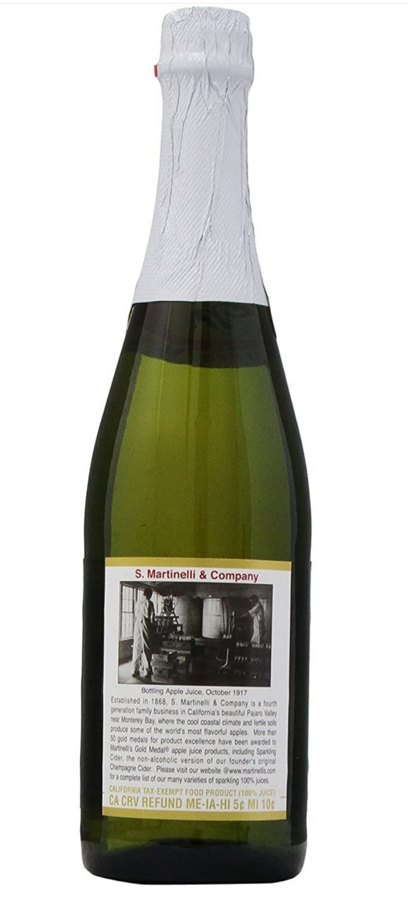 Martinellis Gold Medal Jugo de Manzana Espumoso 750 ml