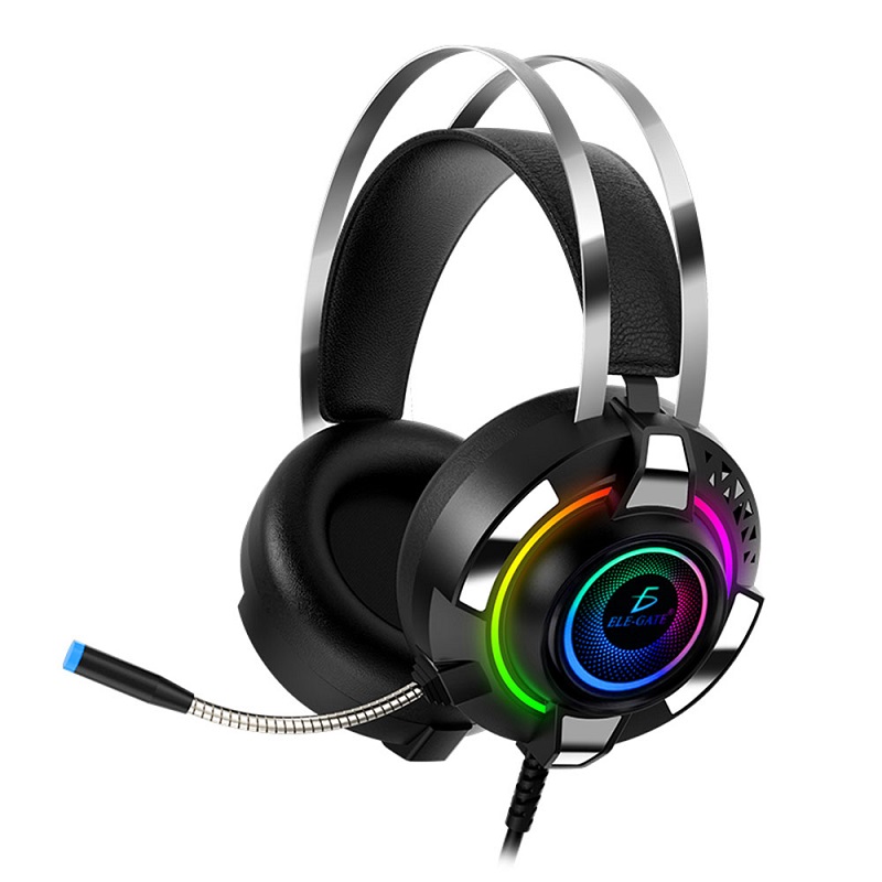 Audífonos Gamer Usb Rgb Diadema 3.5mm Para Pc Ps4 Xbox 7.1