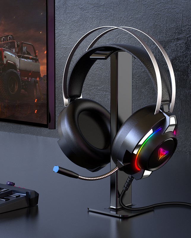 Audífonos Gamer Usb Rgb Diadema 3.5mm Para Pc Ps4 Xbox 7.1