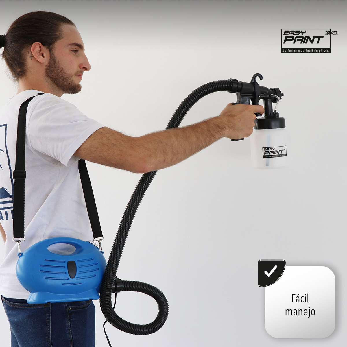 Paint Pistola Compresora Eléctrica Para Pintar Easy X9 Zoom