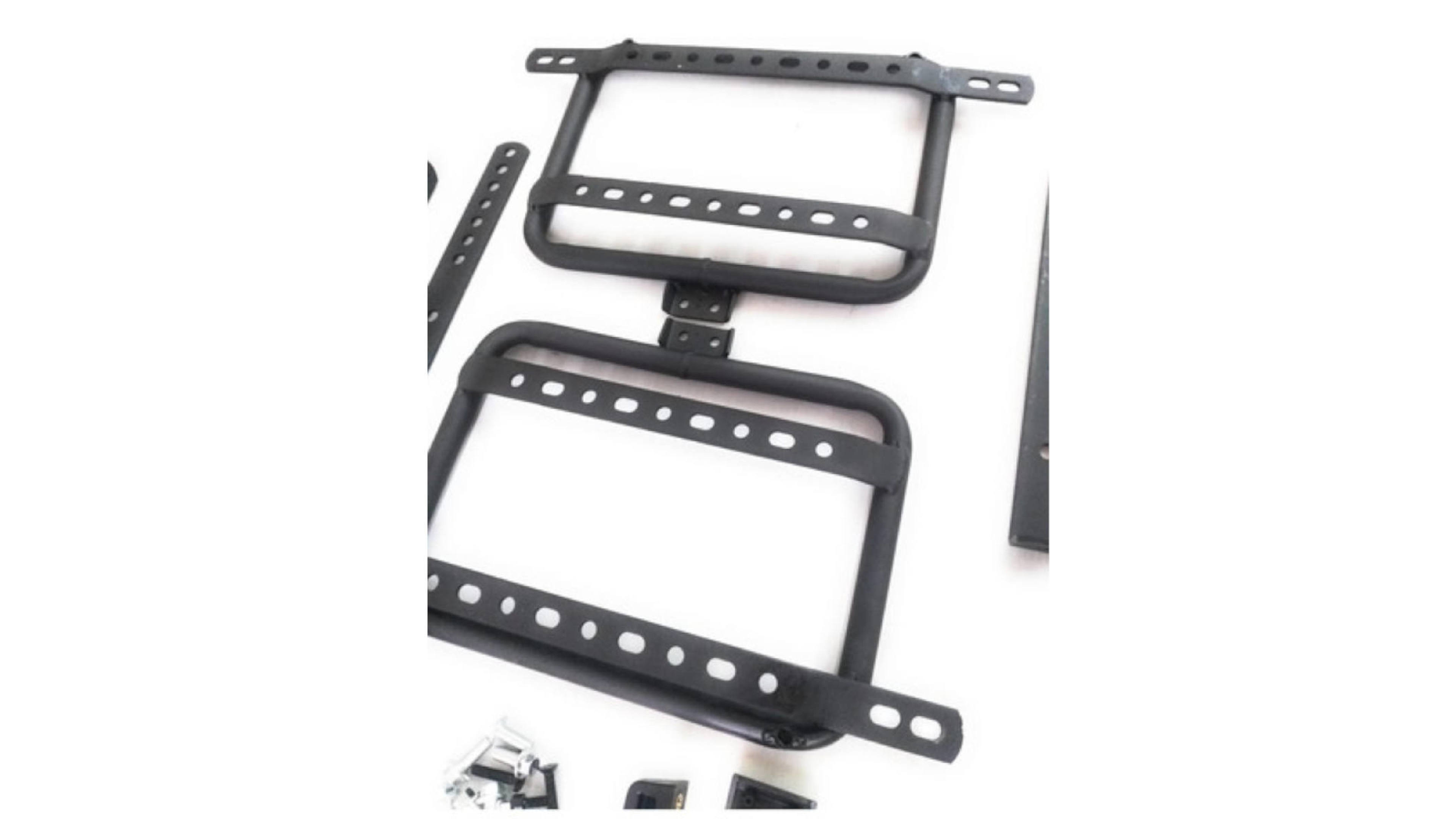 Maletas Laterales Moto Universales Alessia Con Luz Led 23lts