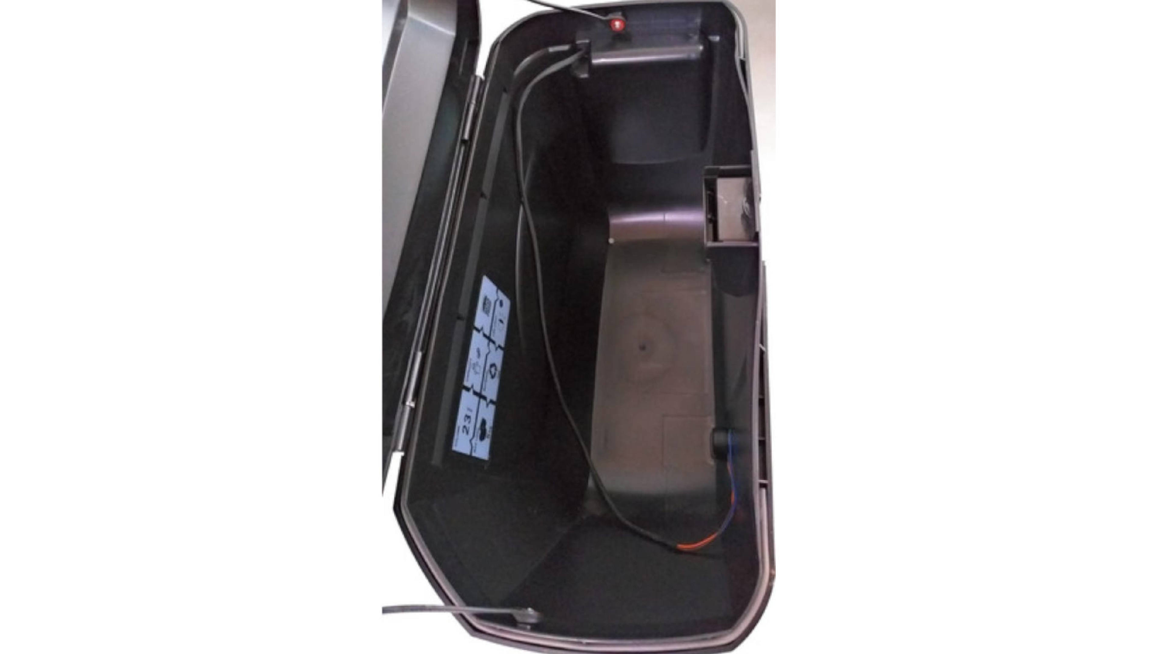 Maletas Laterales Moto Universales Alessia Con Luz Led 23lts