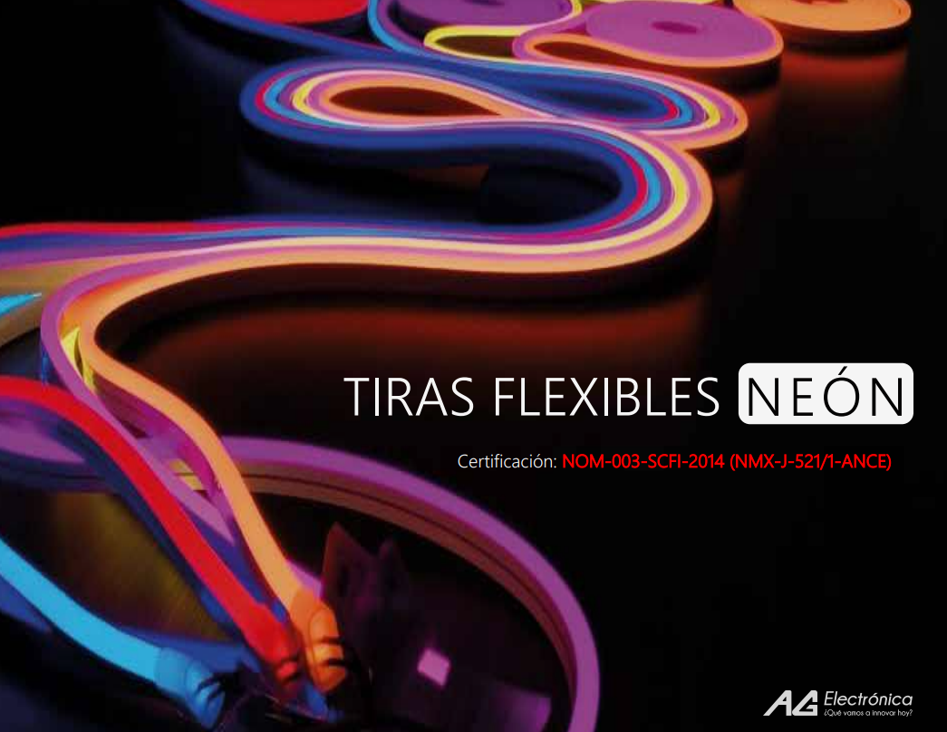 Tira Tipo Neon Flexible 600 Leds 2835 Verde 6mm Certificación NOM