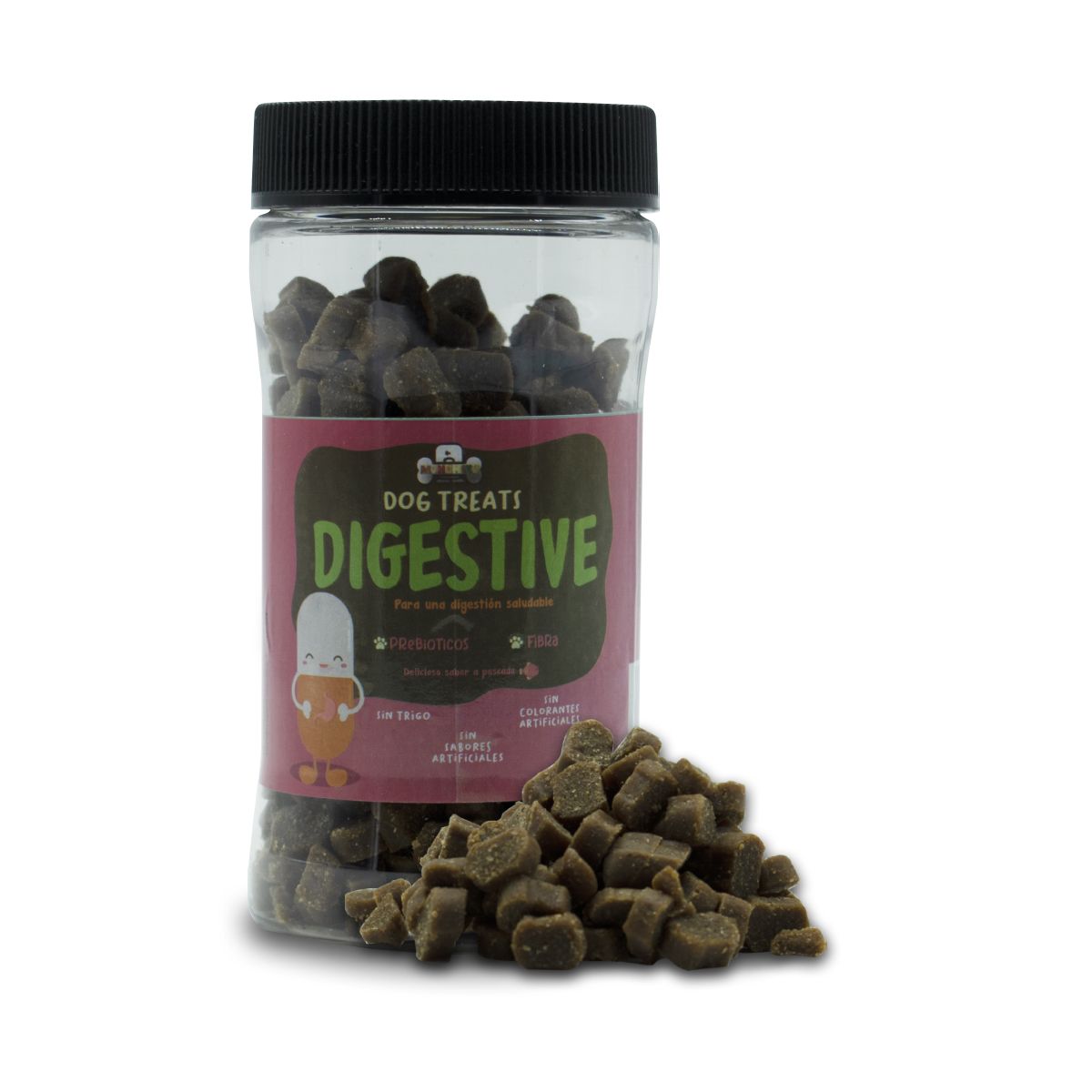 Premios Para Perro Botana Treats Digestive Sabor Pescado 150G