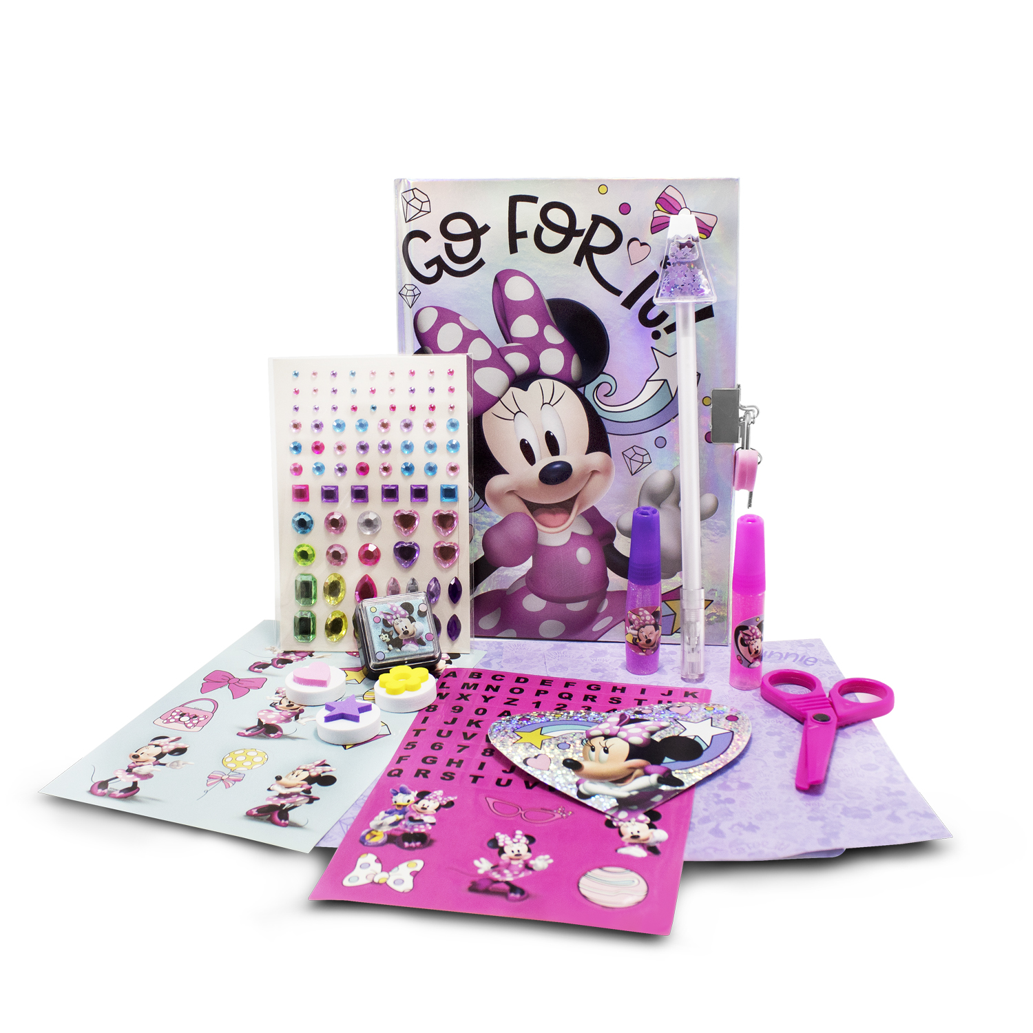 Diario secreto Minnie Mouse Disney para niñas colorear 