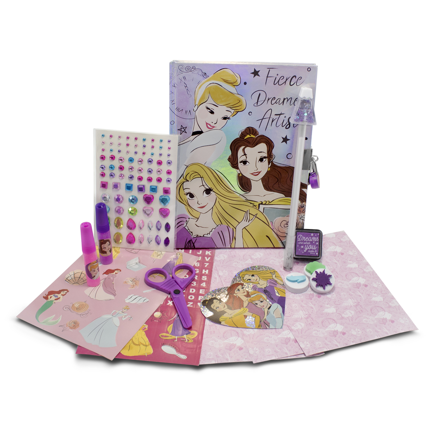 Diario secreto Princesas Disney para niñas colorear 