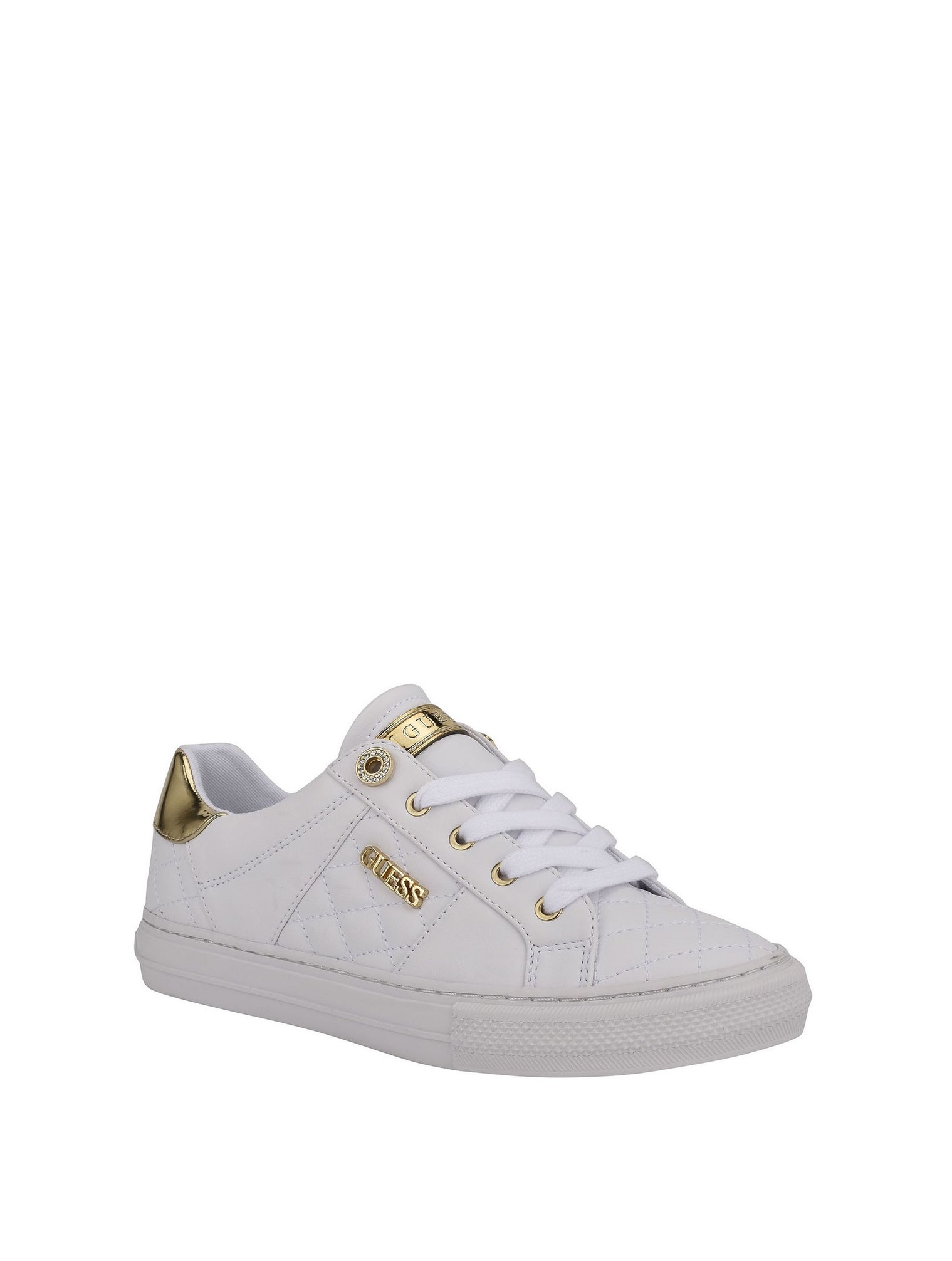 Tenis Guess Loven Dama Original GWLoven White