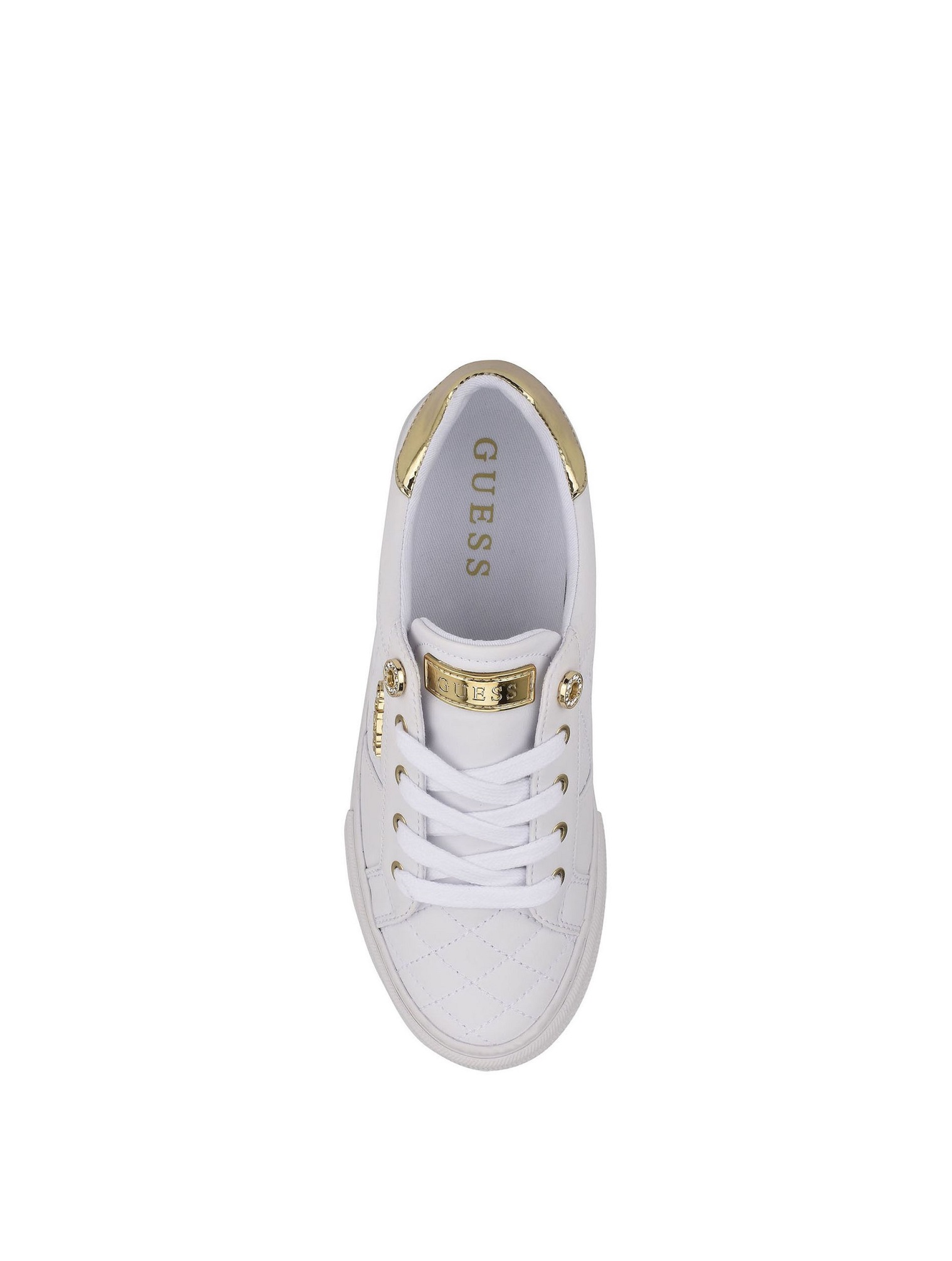 Tenis Guess Loven Dama Original GWLoven White