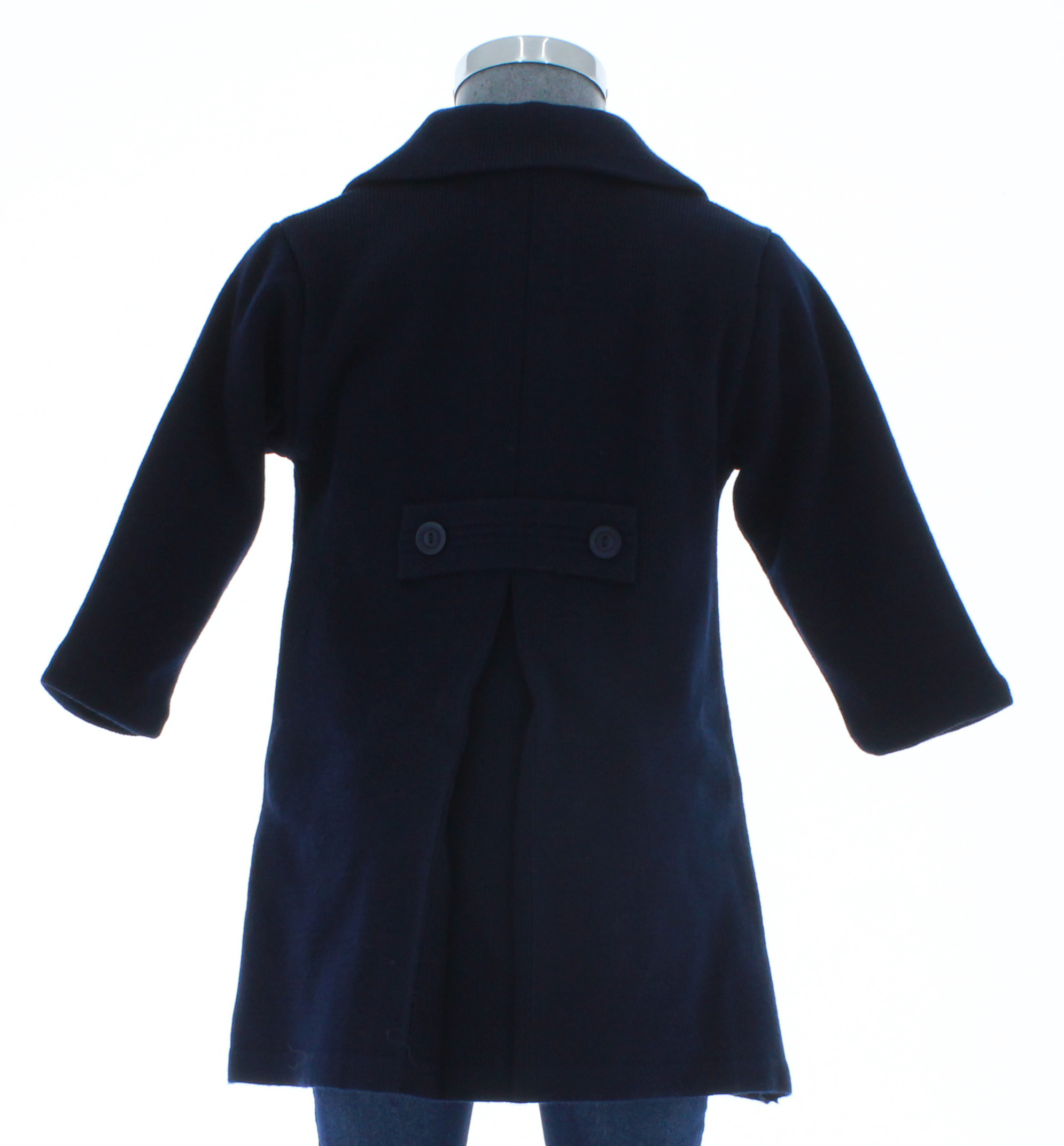 Abrigo Niño Azul Marino Forrado con Bufanda 2430 1 a 10 Años