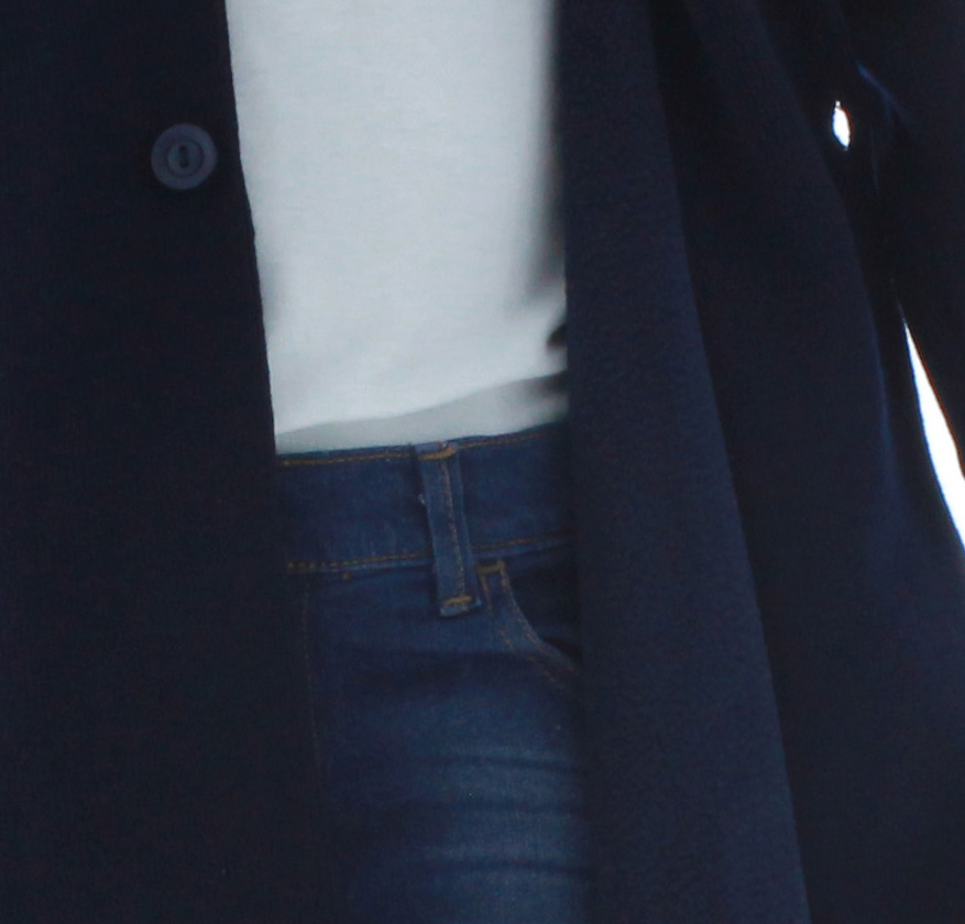 Abrigo Niño Azul Marino Forrado con Bufanda 2430 1 a 10 Años