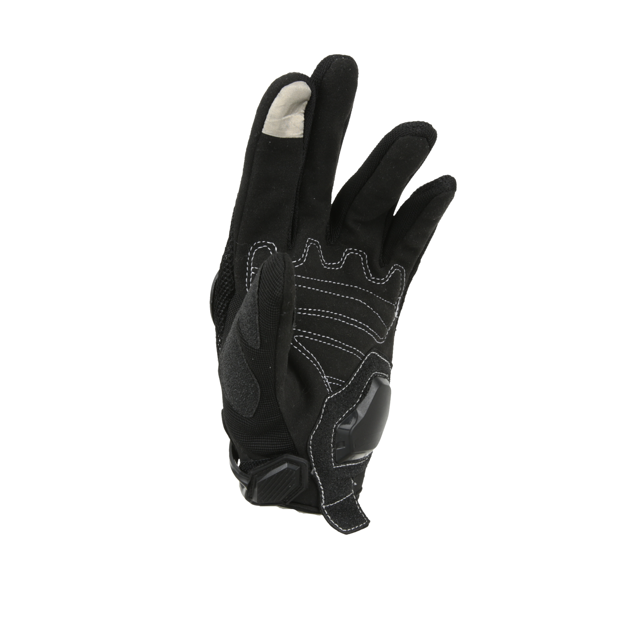 Guantes Para Moto Immortale Rebel Hi Vis/ Negro Con Nudillos