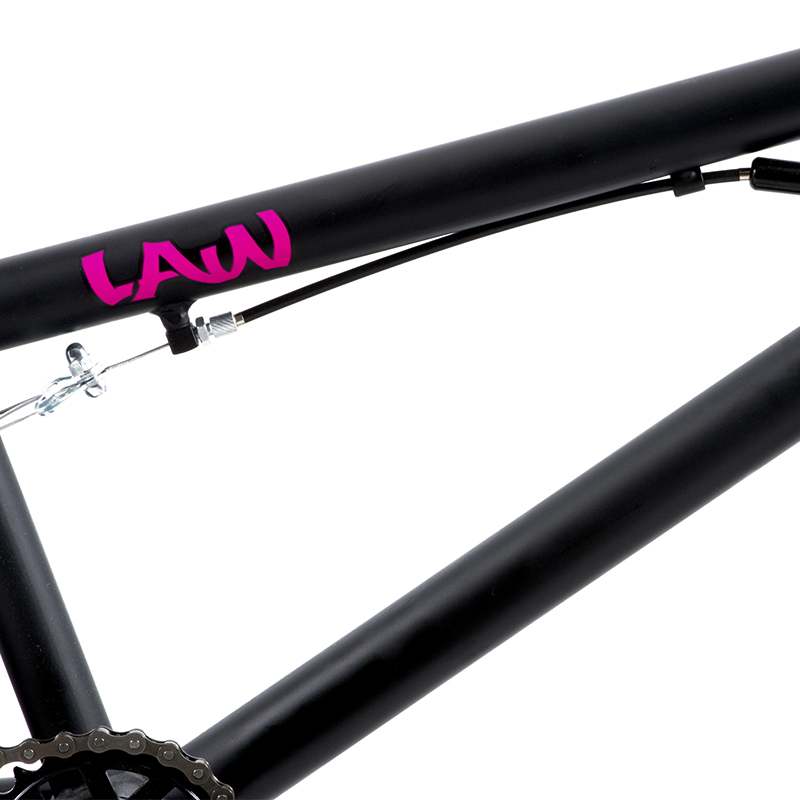 Bicicleta Ghost Law Freestyle Rodada 20 Negro BMX