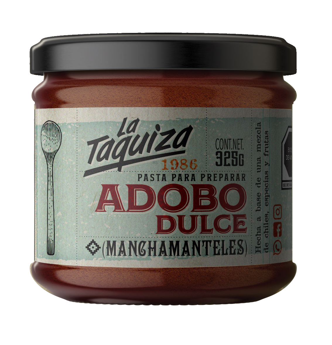 ADOBO DULCE En Pasta La Taquiza (3 Pzas De 350 G)