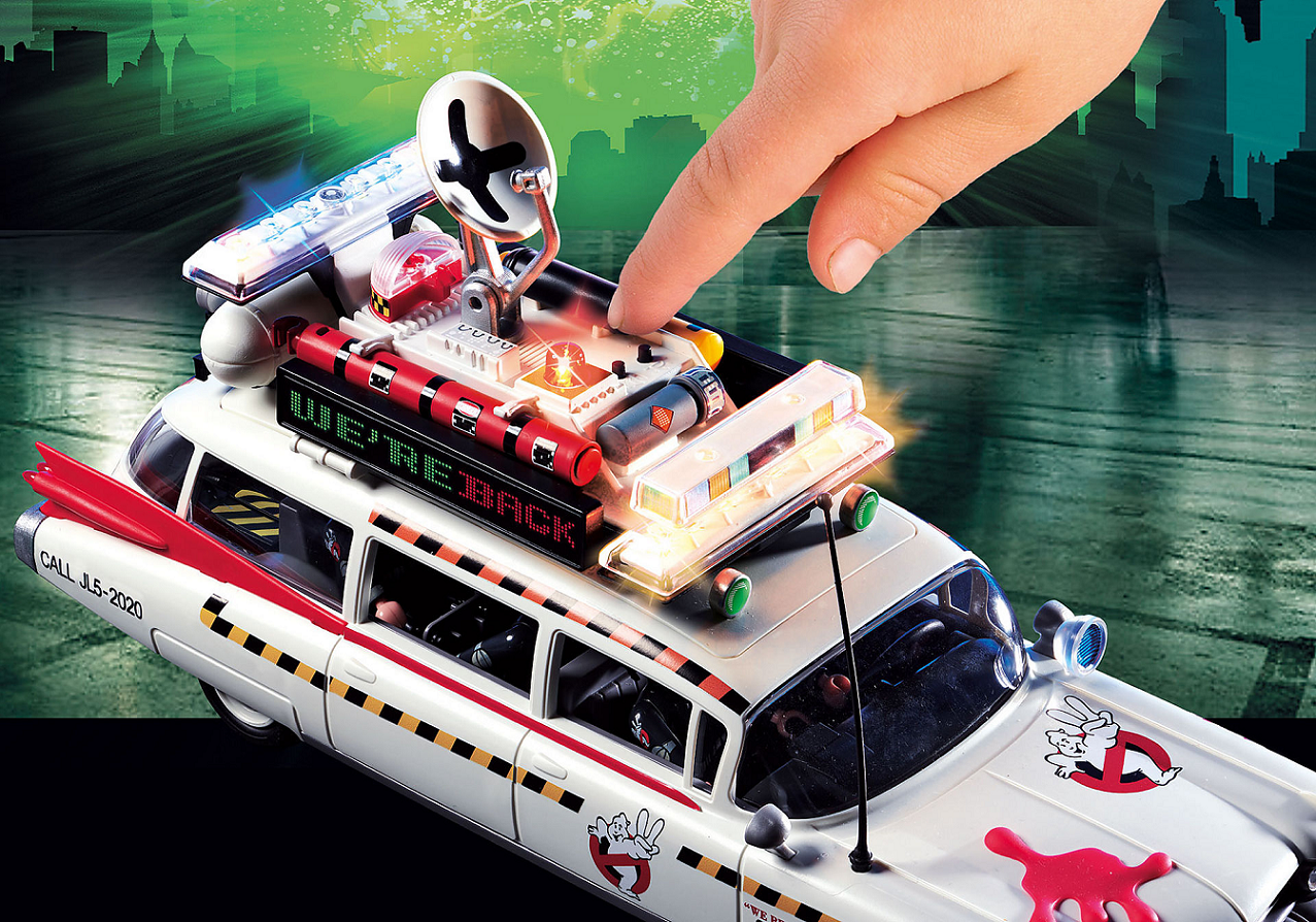 Playmobil Ghostbusters Auto Ecto 1A Cazafantasmas